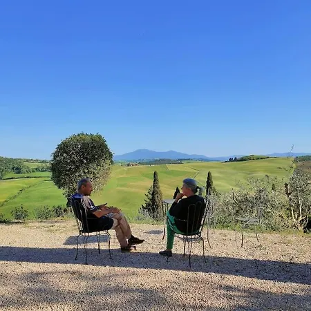 Mascagni Farmhouse In Val D'orcia Apartment